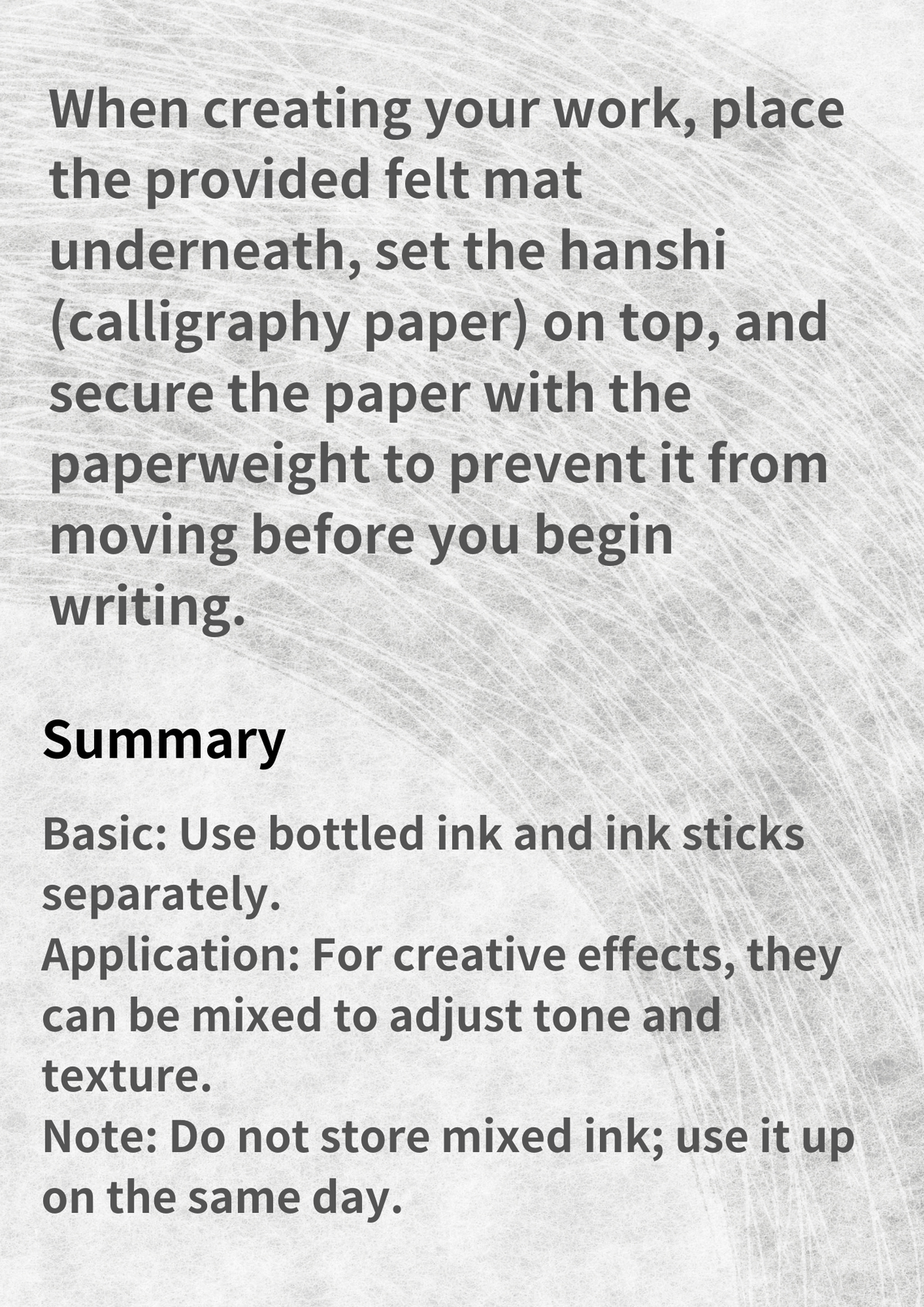 Calligraphy Set with First Edition Catalog