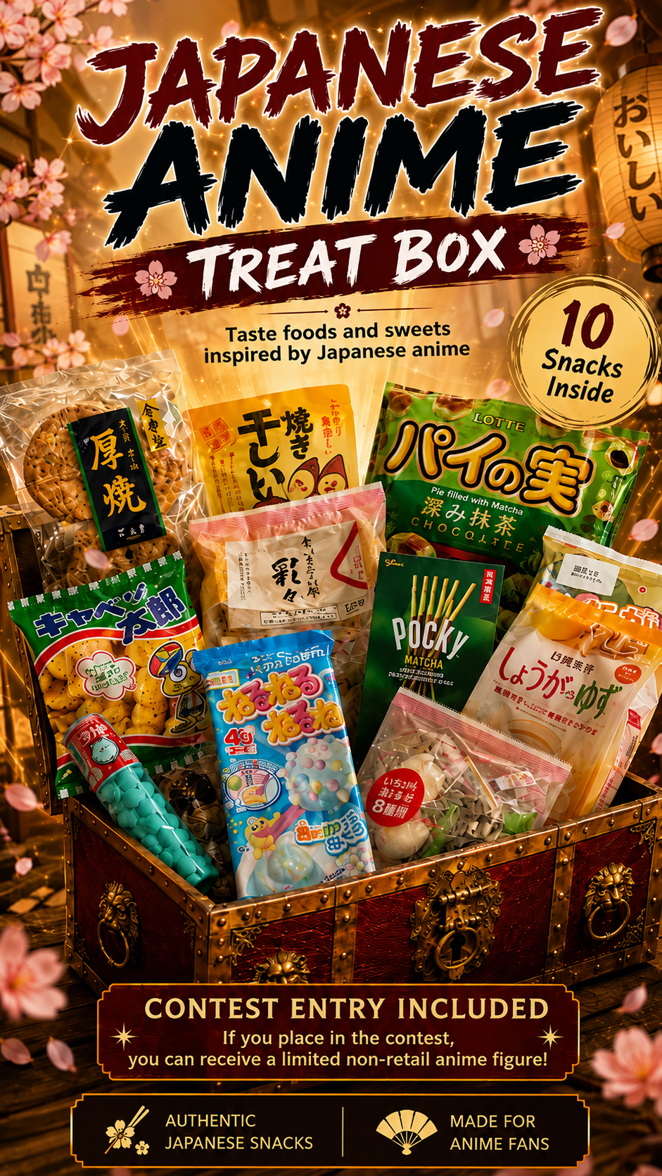 Japanese Anime Treat Box seriesⅠ